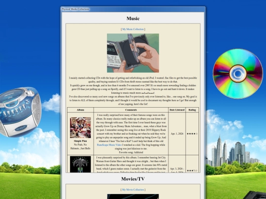 pages/collections/physical-media screenshot