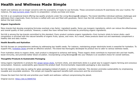 HealthandWellnessMadeSimple screenshot
