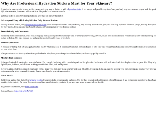 why-are-professional-hydration-sticks-a-must-for-your-skincare screenshot