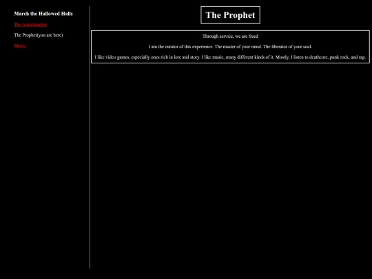 prophet screenshot