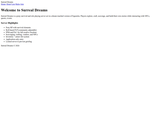 surrealdreams screenshot