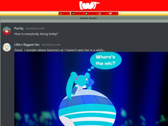 characters/gamma/messages screenshot