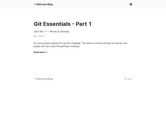 tags/git/page/1 screenshot