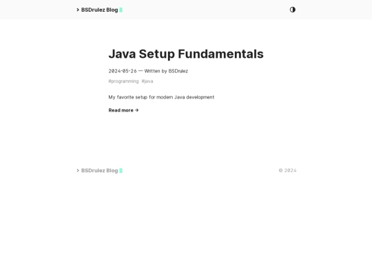 tags/java/page/1 screenshot