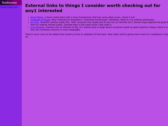 artcs/links screenshot