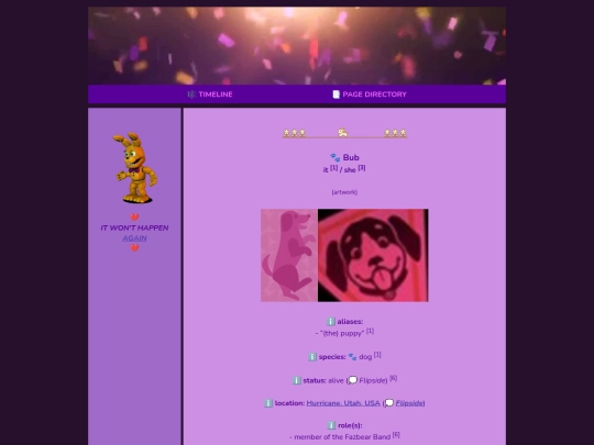 pages/bub screenshot