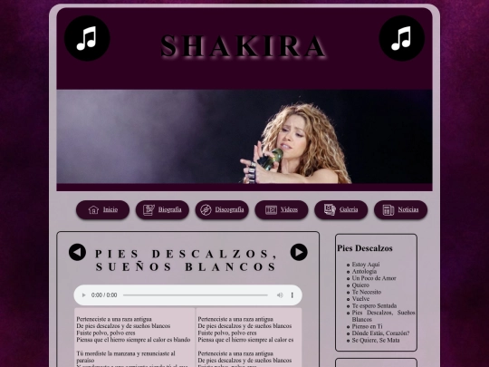 artista/cancion8x3 screenshot