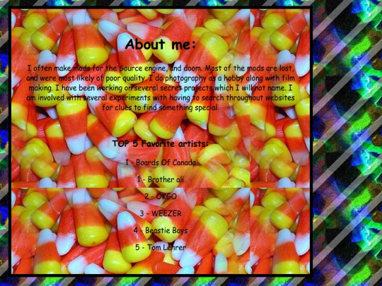 Info screenshot