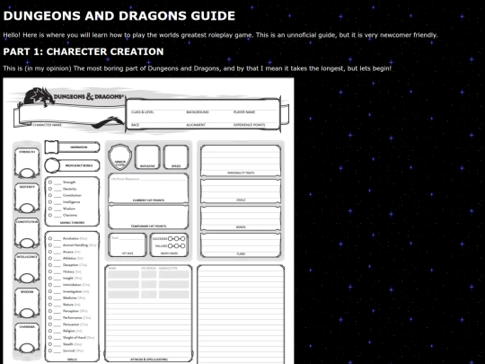 Dndguide screenshot