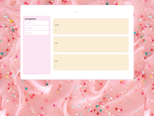 recipes screenshot