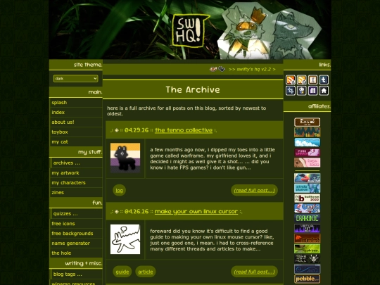 blogarchive/4 screenshot