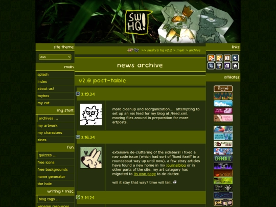newsarch screenshot