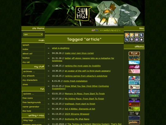 tag/article screenshot