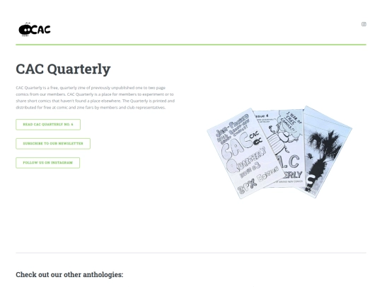 anthology/quarterly screenshot