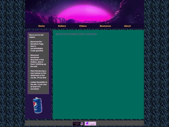 Resources screenshot