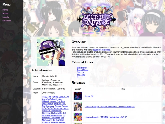 artist/Himeko_Katagiri screenshot
