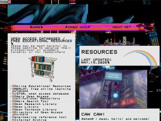 resources screenshot