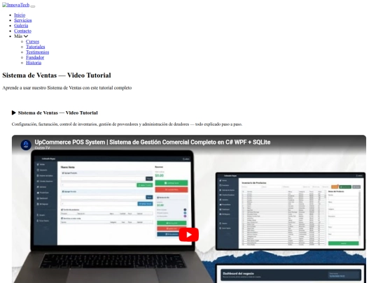 tutoriales screenshot