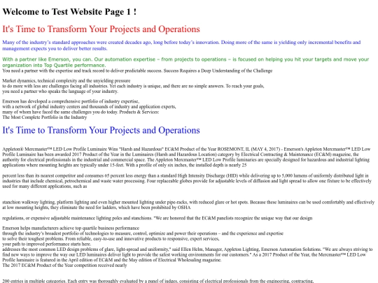 Test/Page1 screenshot
