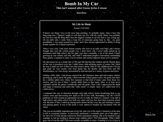 blog screenshot