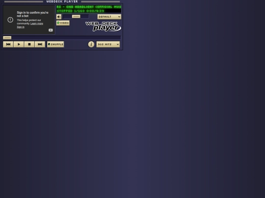 webdeck-player screenshot