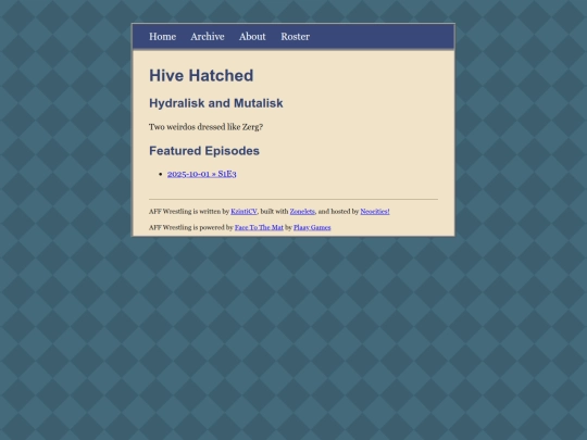 tags/hivehatched screenshot