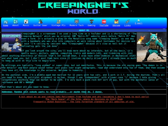 about/aboutme screenshot