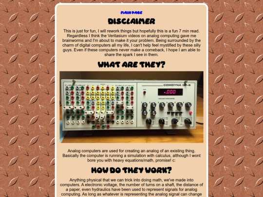 AnalogComputerShrine screenshot