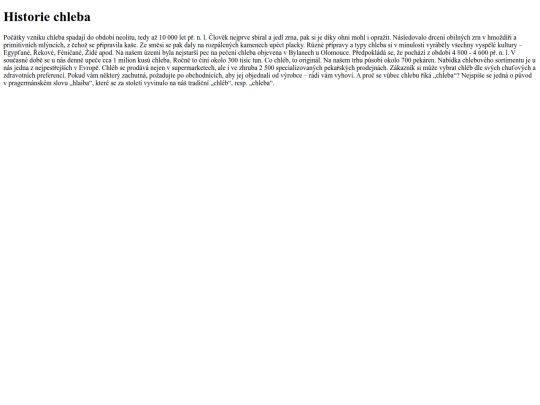 histore screenshot