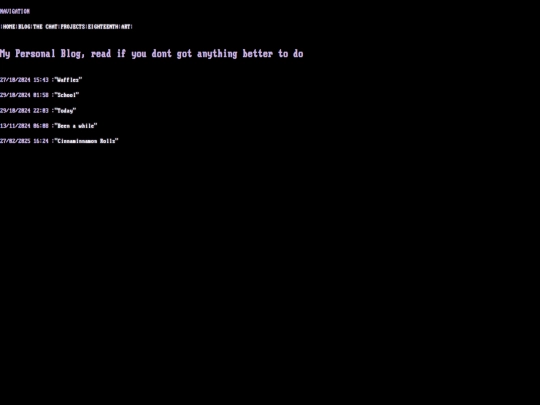 blog screenshot