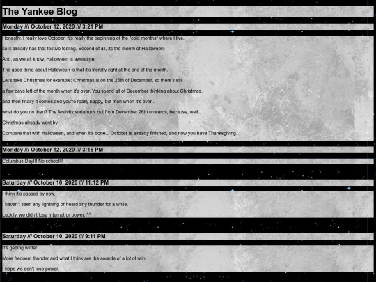 blog screenshot