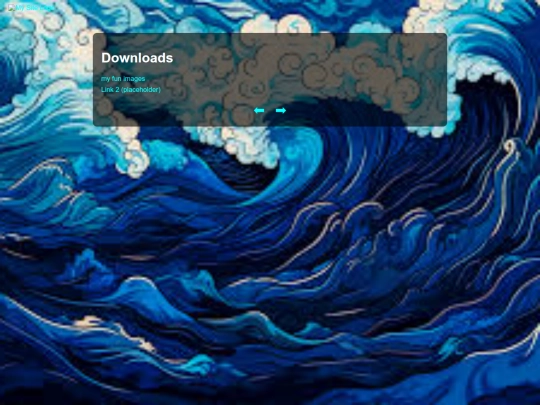 links screenshot