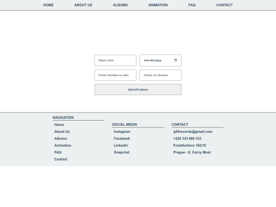 albums screenshot