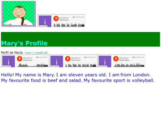 Mary_s_Profile/Mary_s_Profile screenshot