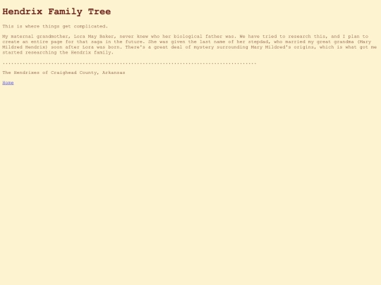 hendrix-tree screenshot