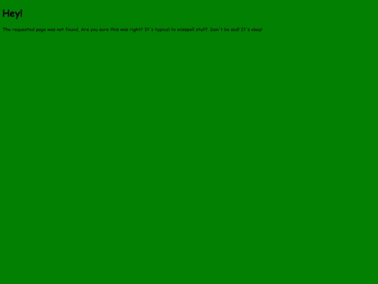 not_found screenshot