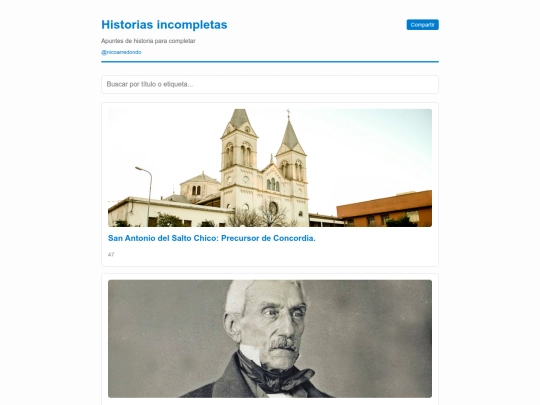 historia screenshot