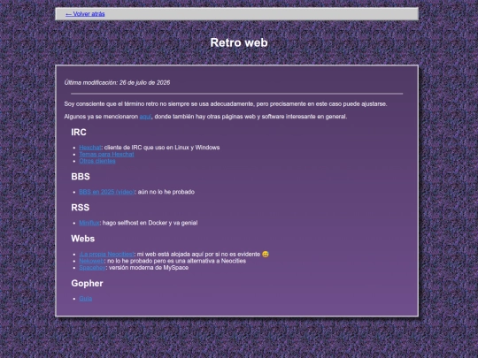 articulos/informatica/retroweb screenshot