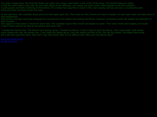 Weird/stories/Musings/flame screenshot