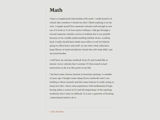 project list/math/math screenshot