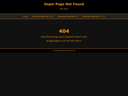 not_found screenshot