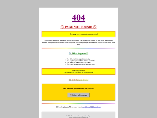 not_found screenshot