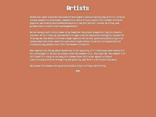 Music/Artists/KendrickLamar screenshot