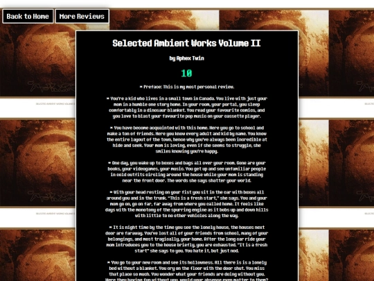Music/Reviews/SAWII screenshot