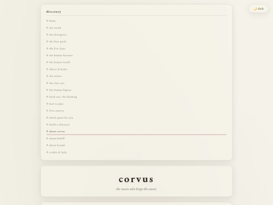 corvus screenshot