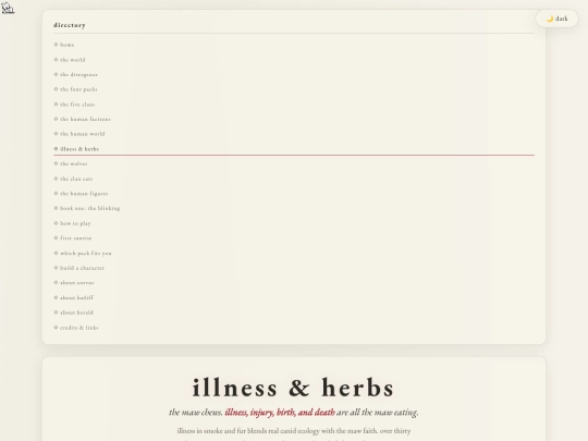 illness screenshot