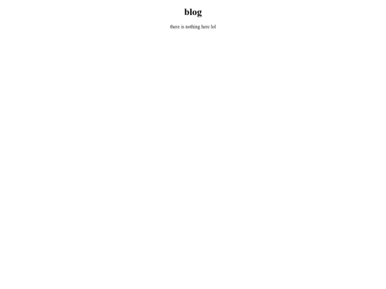 blog screenshot