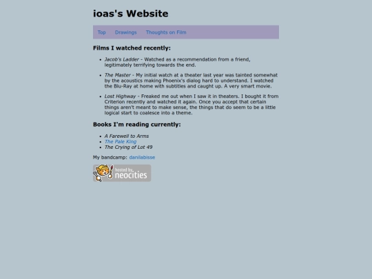 index screenshot