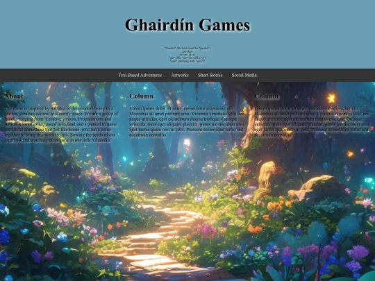 TestPage screenshot