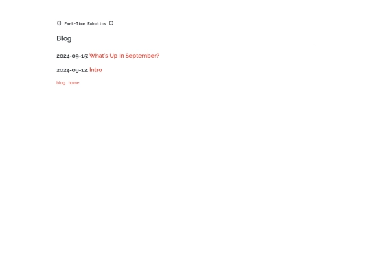blog/1 screenshot